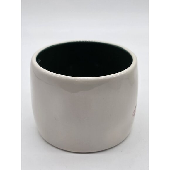 Rae Dunn Artisan Collection by Magenta Green Winter Time Cocoa Coffee Mug Cup - Picture 9 of 13